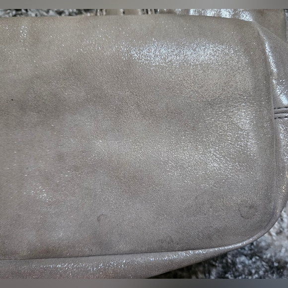 Coach 2011 G1194-18694 Chelsea East West Champagne Shimmer Leather Shoulder Bag - Picture 13 of 16